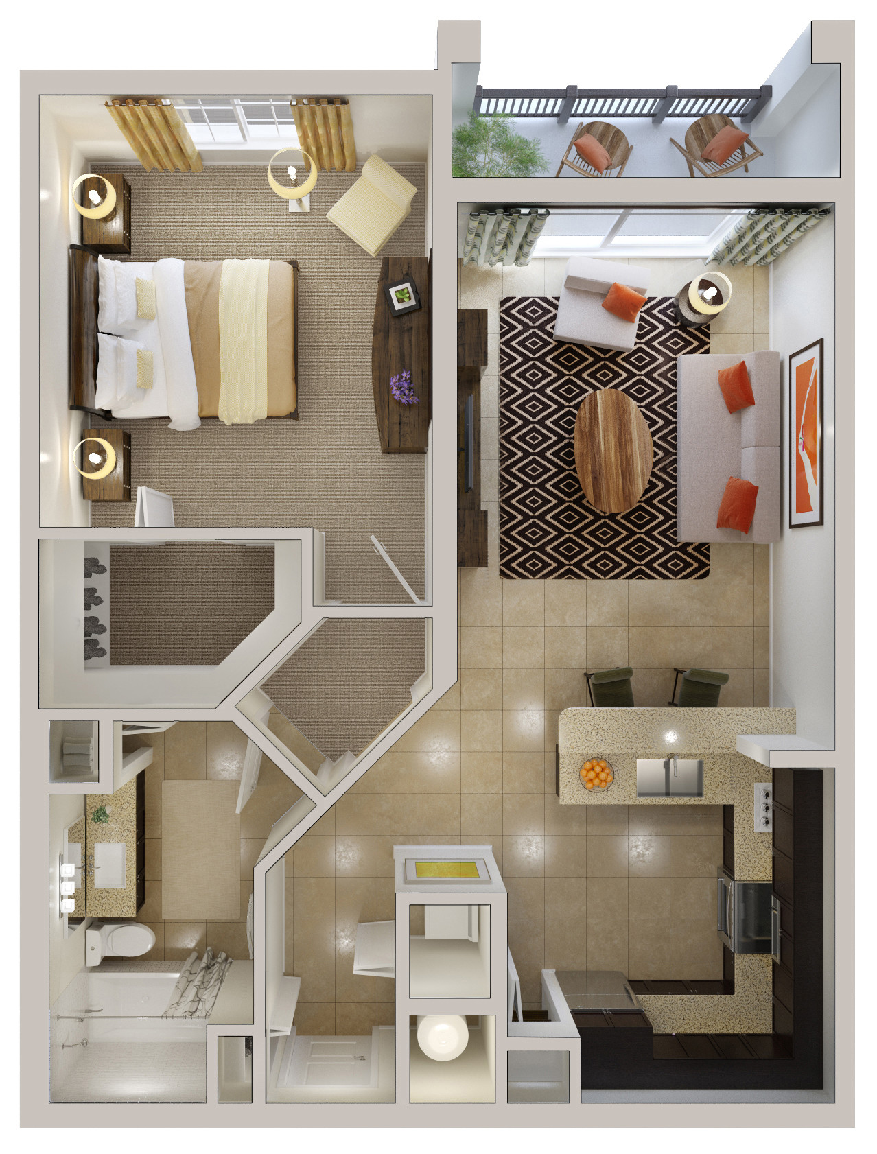 A1B Floor Plan
