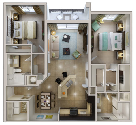 B2A Floor Plan