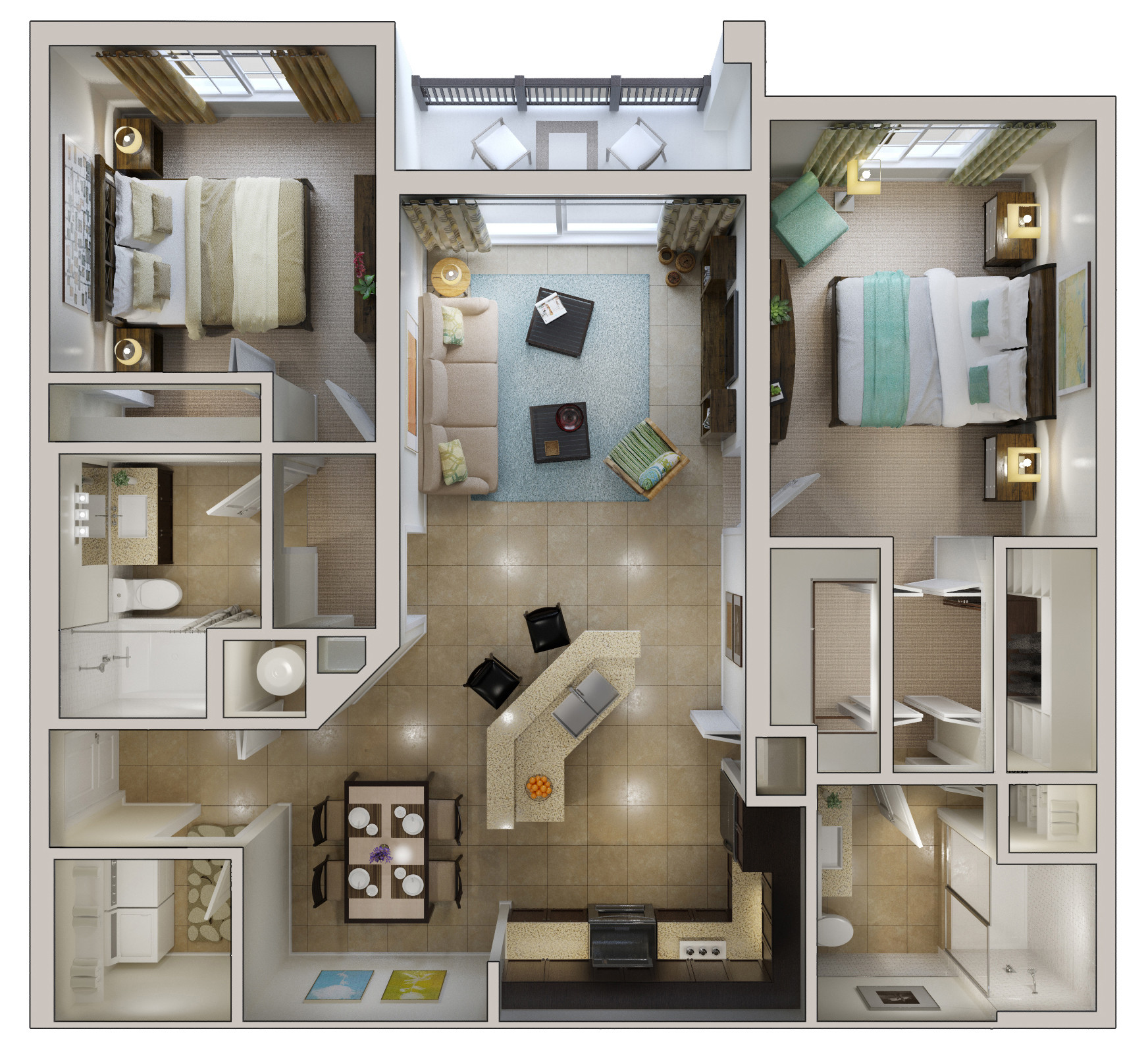 B2A Floor Plan