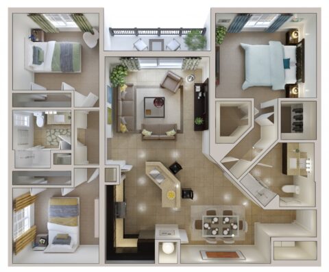 C2A Floor Plan